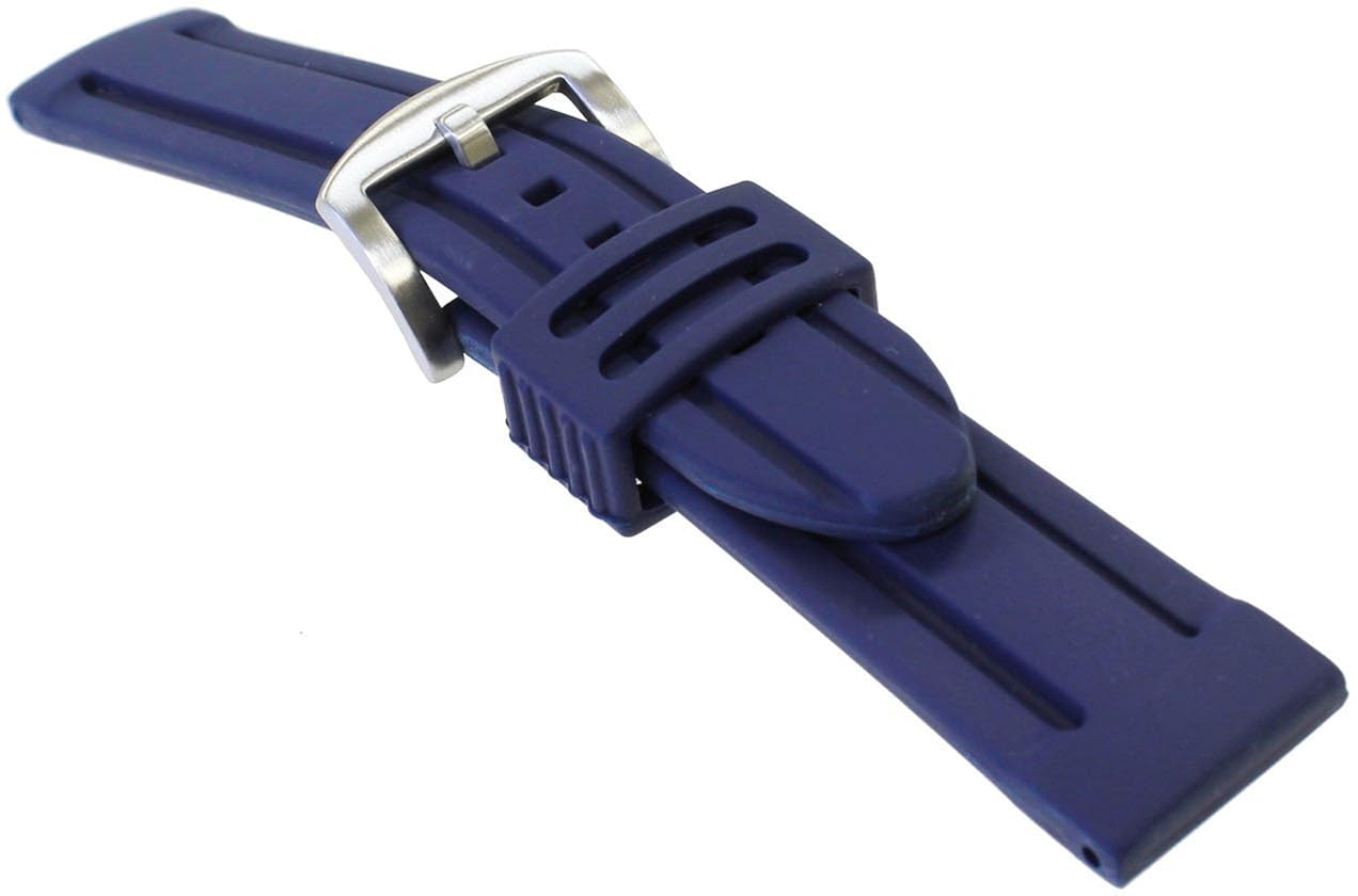 bambi 表带 硅胶橡胶 *蓝 22mm bg007d-u