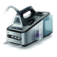 BRAUN 博朗CareStyle 7 IS 7156 Pro蒸汽熨斗 | 2400瓦 | 7.5bar气压 | 出蒸汽量：500克/分钟 | 可拆卸的2升水箱 | 织物呵护 | 功能环保 | 灰/黑/紫