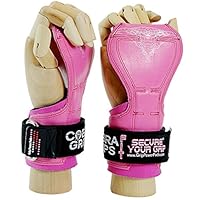 Cobra Grips 贴合举重手套，重型绑带，举重力装置的替代品，带内置可调节氯丁橡胶衬垫的手腕包裹支撑。