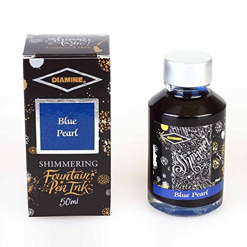 diamine 戴阿米 英国 灵光钢笔墨水蓝珍珠 50ml