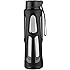 优道(unibott)美国进口Tritan材质便携运动水壶防漏塑料户外旅行水杯SA719B 耀目黑 750ml