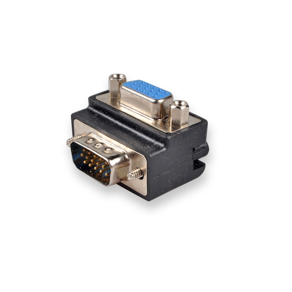 conwork 2 件装 hd15 vga svga kvm 公对公头 - p420vga adapter