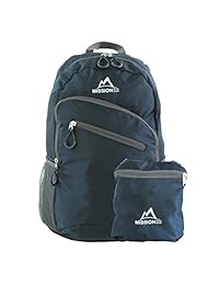 MISSION PEAK GEAR Lite 1800 可折叠徒步背包背包背包，超轻，耐用轻便背包，露营，户外，旅行，自行车，学校，携带背包