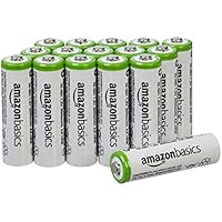 AmazonBasics 亚马逊倍思 AA 型(5号) 镍氢预充电 可充电电池 (16节,2000mAh)