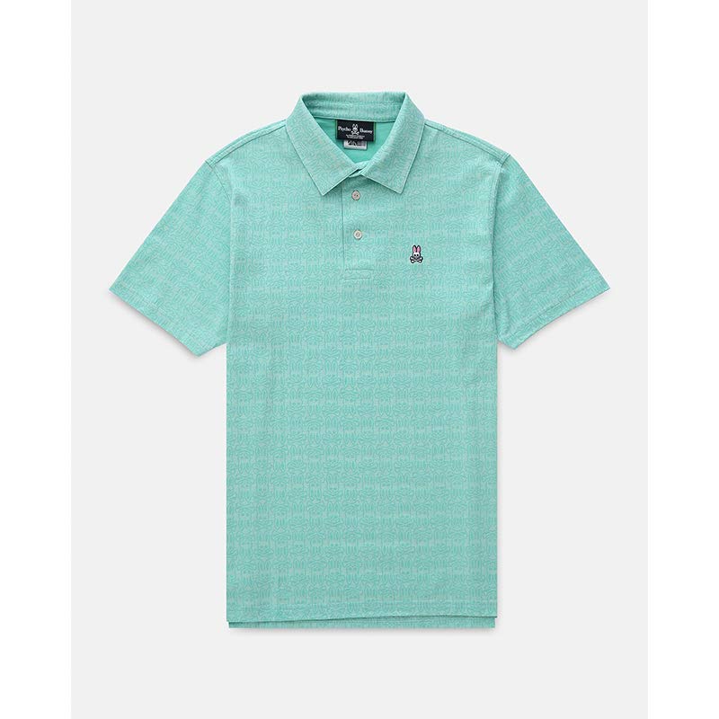 psycho bunny骷髅兔男士polo衫短袖印标暗底骷髅兔 florida xs