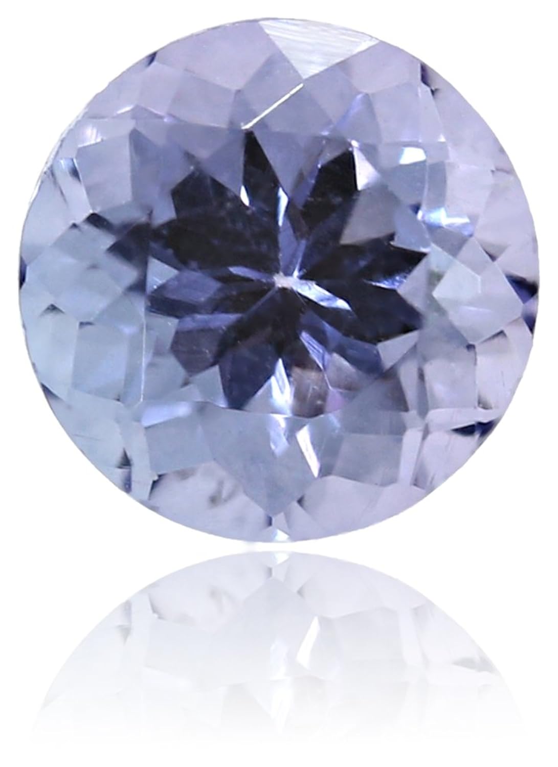 坦桑黝帘石5.00mm 圆形切割松散宝石