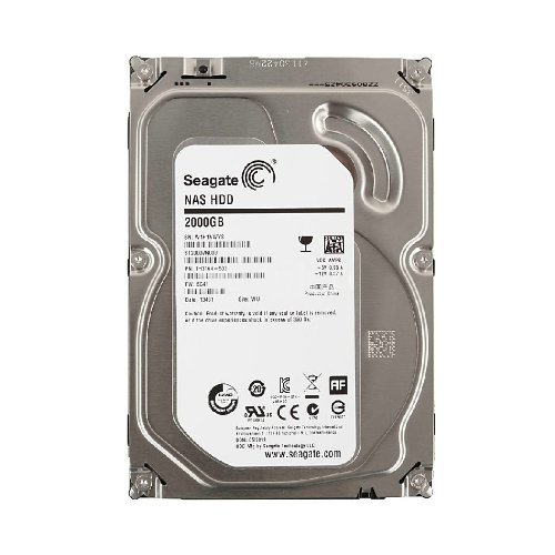 00seagate 希捷 st2000vn000 2t 5900转64m sata 6g/s 网络存储 nas