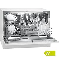 Bomann TSG 708洗碗机 / A + / 174 千瓦时 / 年 / 6 百万加仑 / 1820 升 / 年 / 电子程序控制 / 可容纳6 套餐具 / 白色