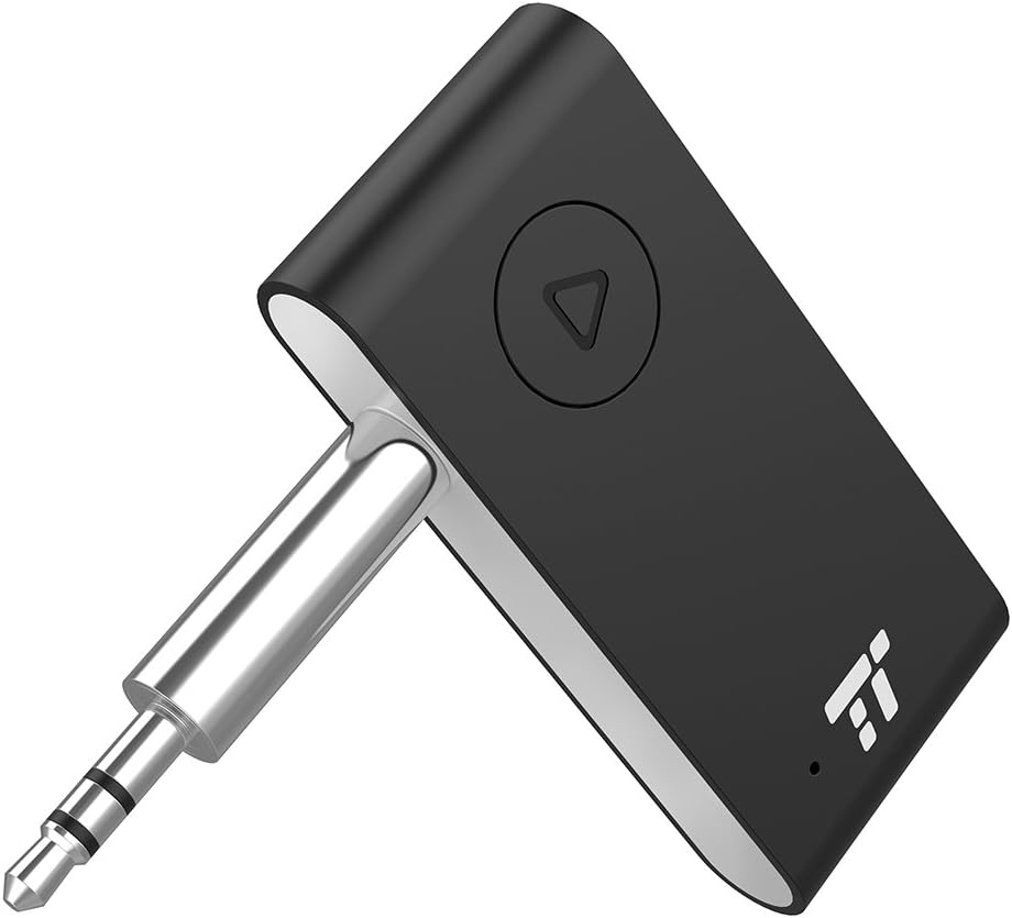 2 taotronics aptx 立体声蓝牙接收器带麦克风 15 小时免提音频适配器