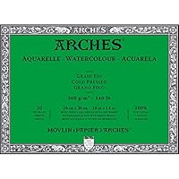ARCHES 300 gsm 冷压水彩块 26 x 36 cm 多种颜色