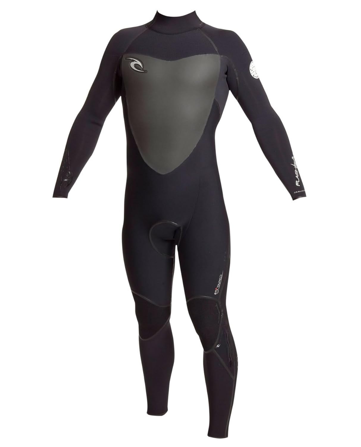 rip curl 男式 flash bomb 后拉链4/3潜水服