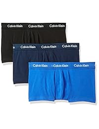 Calvin Klein 卡尔文·克莱恩 男士 棉 Stretch 多件装 低腰平角内裤