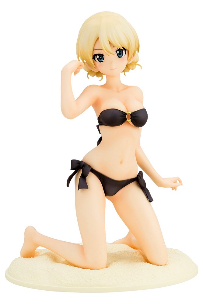 少女与战车 剧场版 达吉林 泳装ver. 1/7比例 pvc制 涂装完成品手办