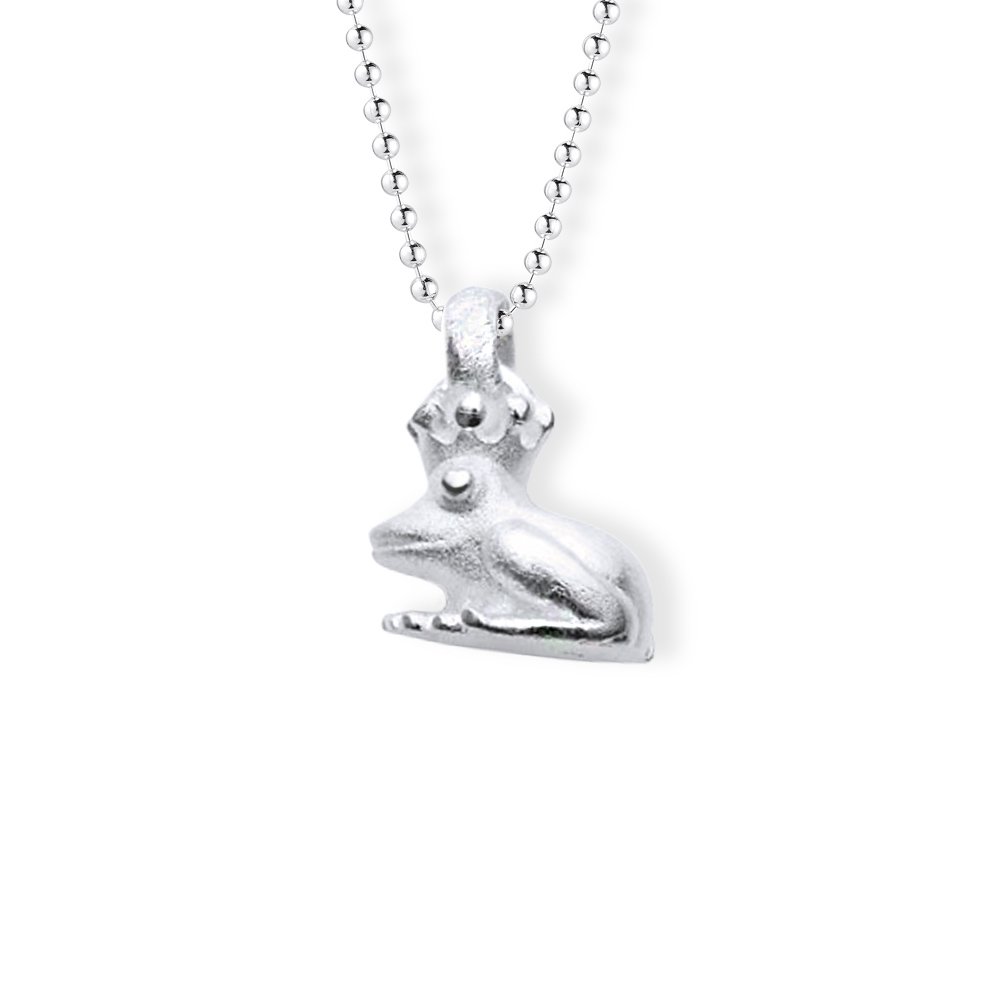 heartbreaker 女式吊坠银色青蛙