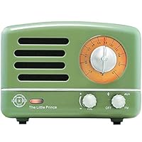 MAOKING 猫王 小王子 FM便携式 蓝牙音箱 迷你收音机（复古绿） 送礼 生日礼物 情人节礼物 MW-2A 顺丰包邮