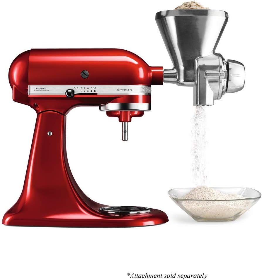 kitchenaid 凯膳怡 5kgm 谷物研磨机(kitchenaid 台式搅拌机可选配件)