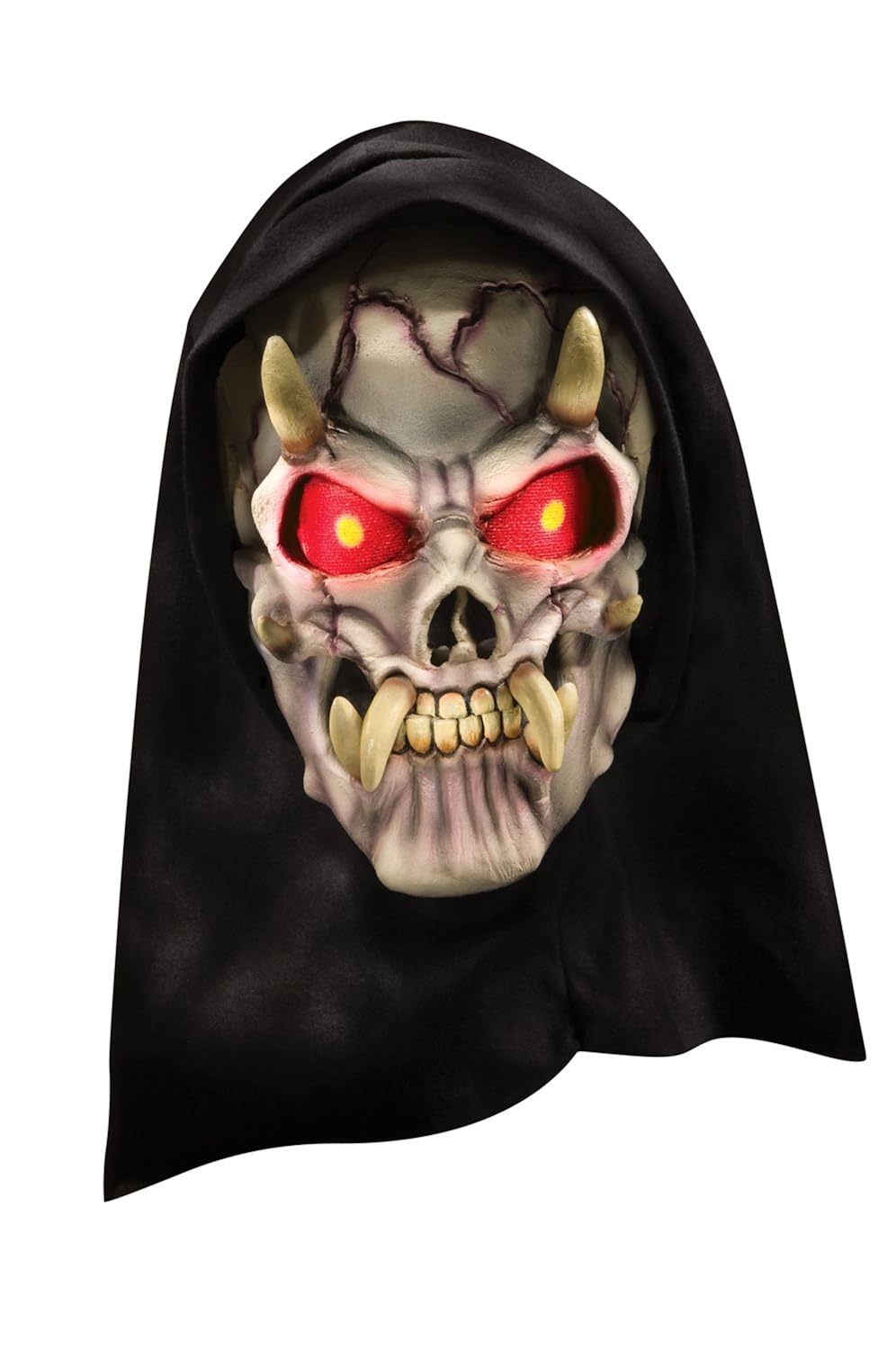 foam latex mask, horned demon