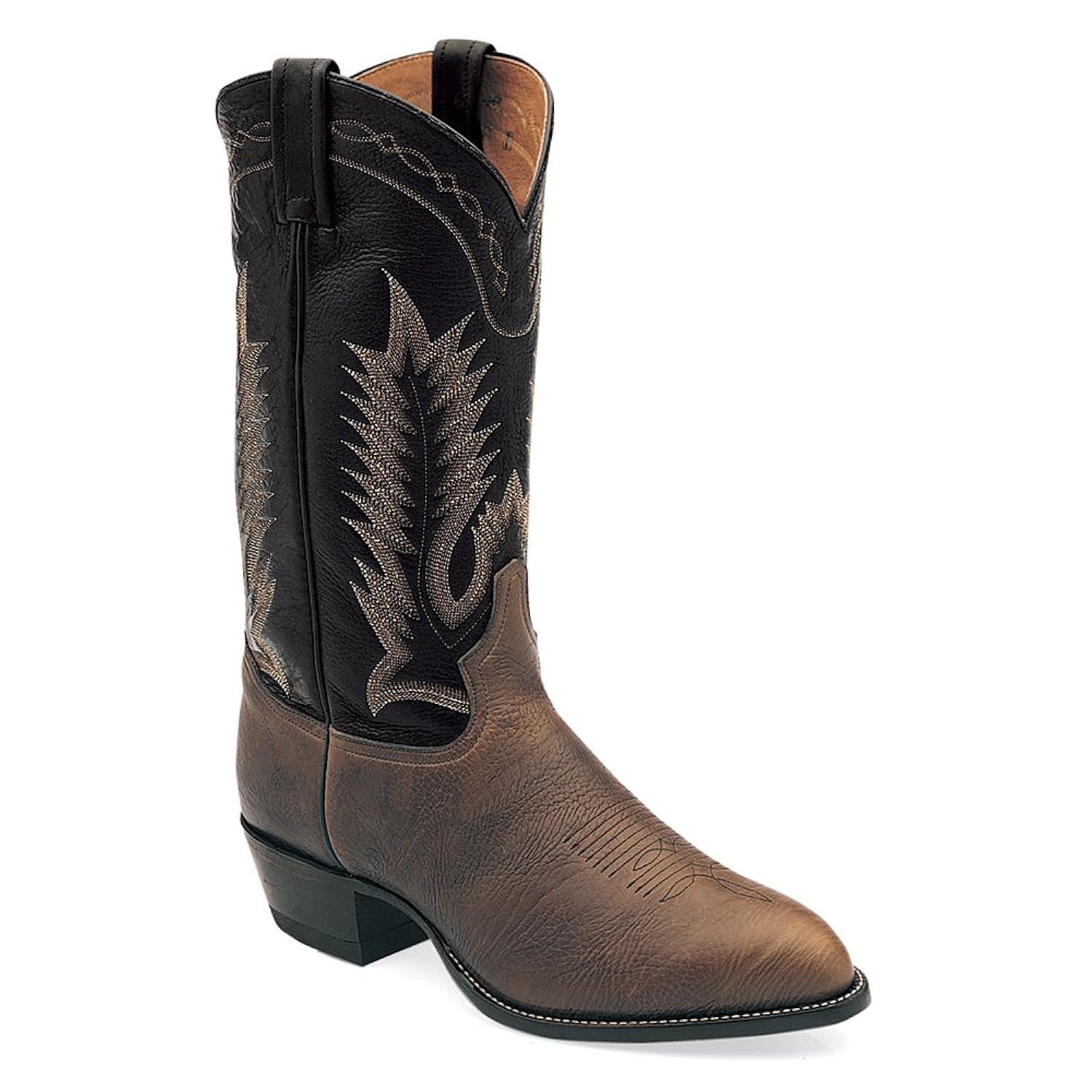 tony lama 男式单肩牛仔靴子 – 6171 °c choc/blk 12 d(m) us