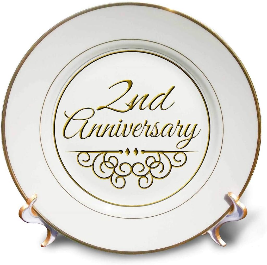 inspirationzstore occasions - 2 周年纪念日礼物 - 金色文字,用于