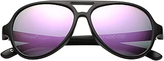 Polarspex Pilot 儿童可偏光可弯曲太阳镜男女适用 - 不含 BPA