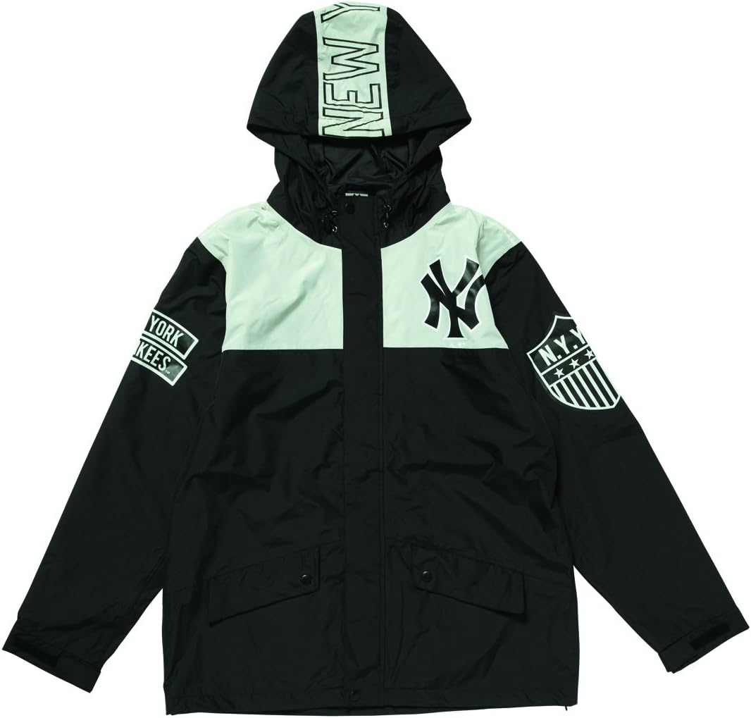 majestic(majestic) 纽约洋基队 山地印花连帽卫衣(黑色) mm23-nyk