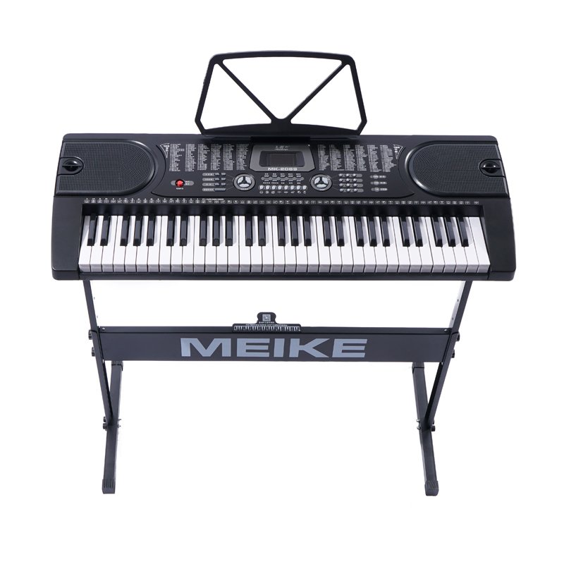 美科多功能电子琴61键智能教学跟弹初学者入门儿童成人仿钢琴键电子琴