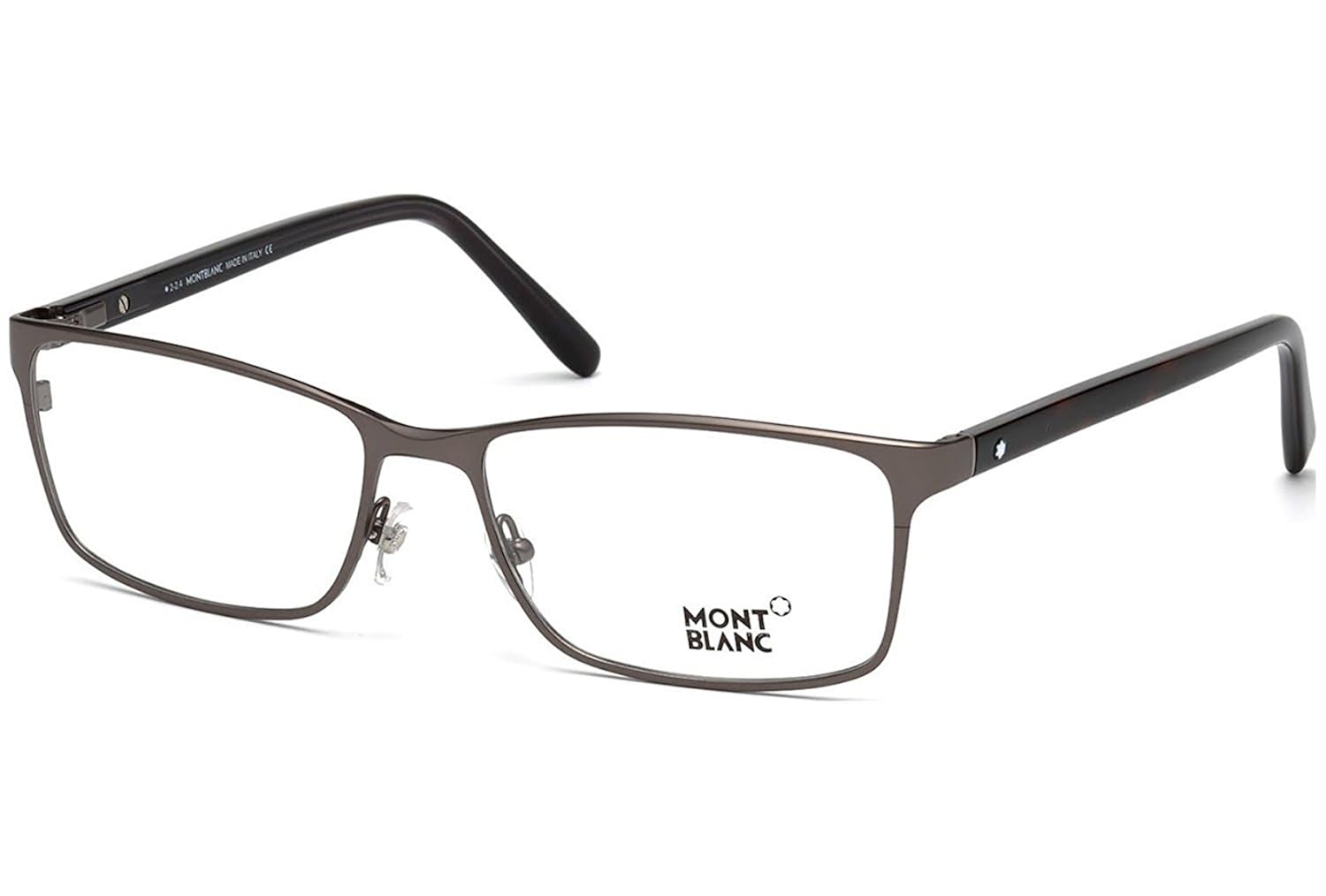 mont blanc 眼镜男式 mb0543 009 60 mm 金属前 acetate 武器银哈瓦那