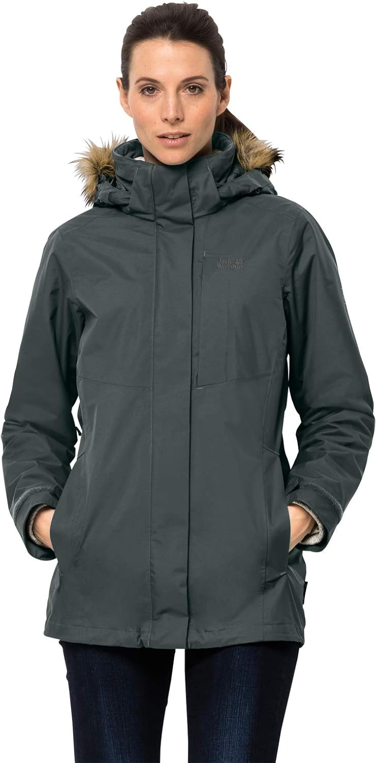 jack wolfskin 北极海女士 3 合 1 夹克,女式