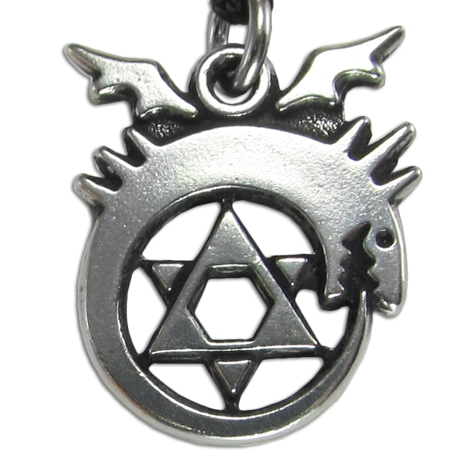 银色ouroboros alchemy 符号项链