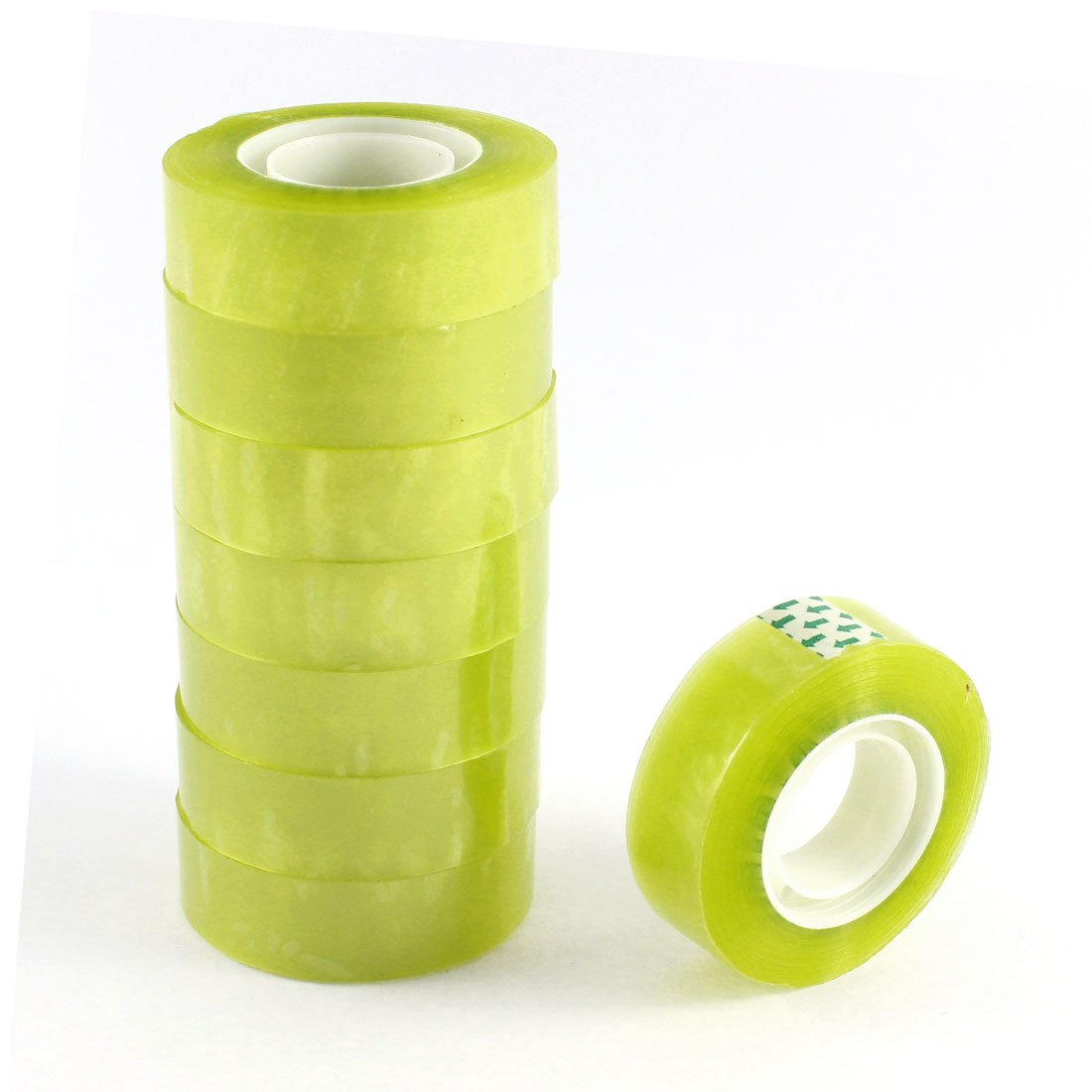 家庭办公室学校透明胶带卷 17 毫米x70 米 8 件