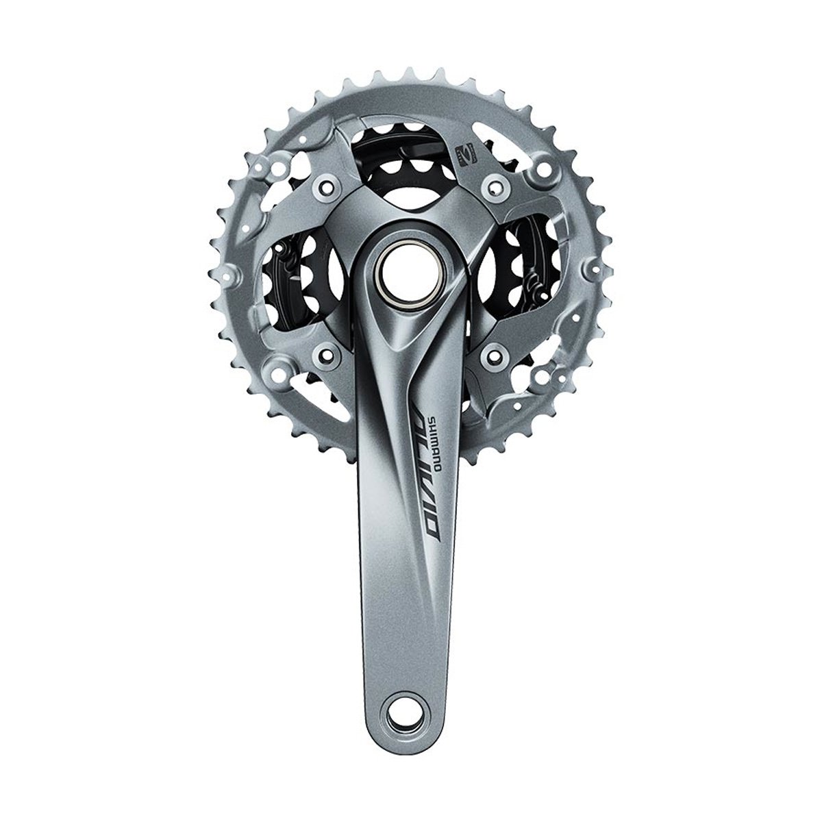 shimano alivio 9 速 2 件山地自行车曲柄套装 - fc-m4050