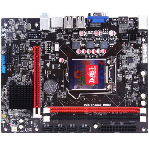 rful 七彩虹 C.H61U V27 主板 Intel H61芯片组 L