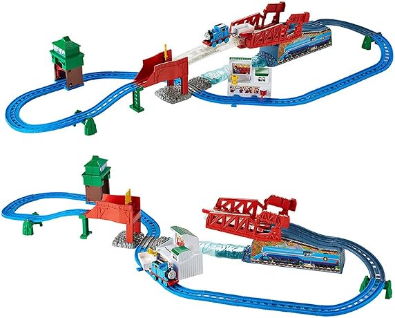 thomas & friends 托马斯和朋友 托马斯电动系列之竞速飞跃轨道