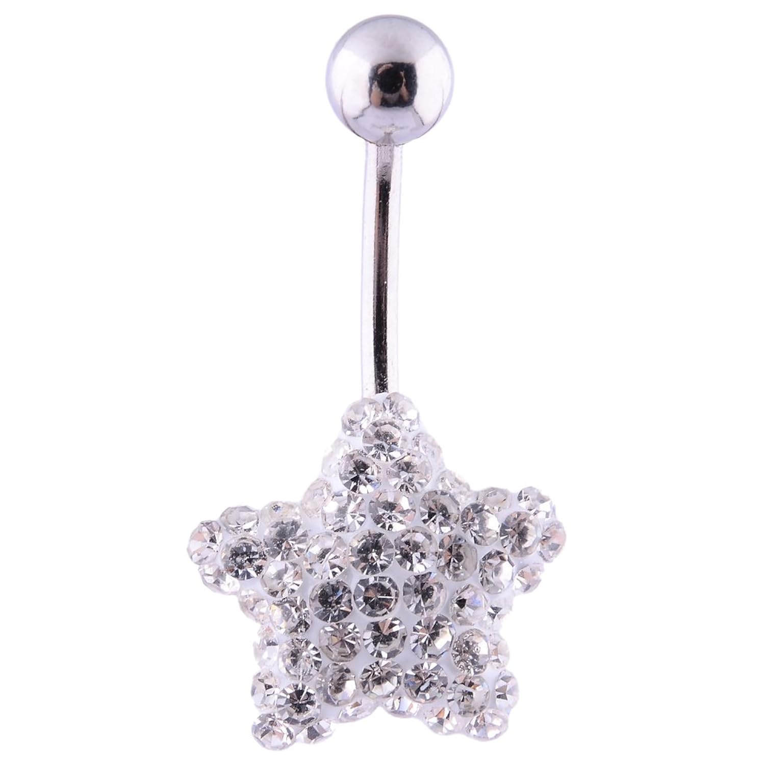 kadima 加地曼 不锈钢肚脐环精品 时尚韩版肚脐钉扣肚皮舞者美腰