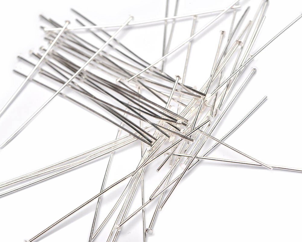 08 厘米镀银金属头钉,500 支装
