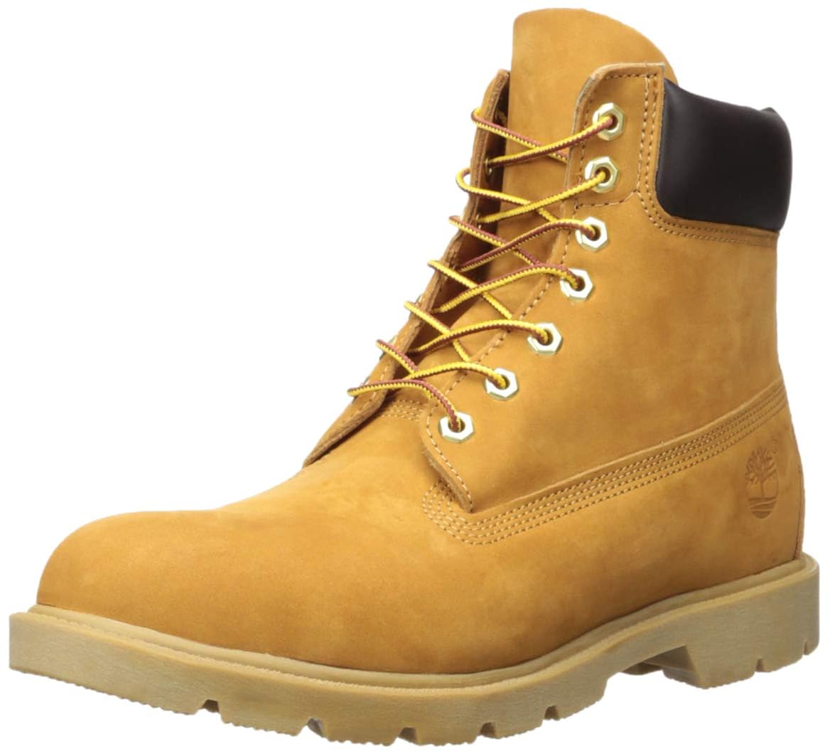 timberland 添柏岚 男式 6英寸(约15.24厘米)基本款靴子 对比色鞋帮