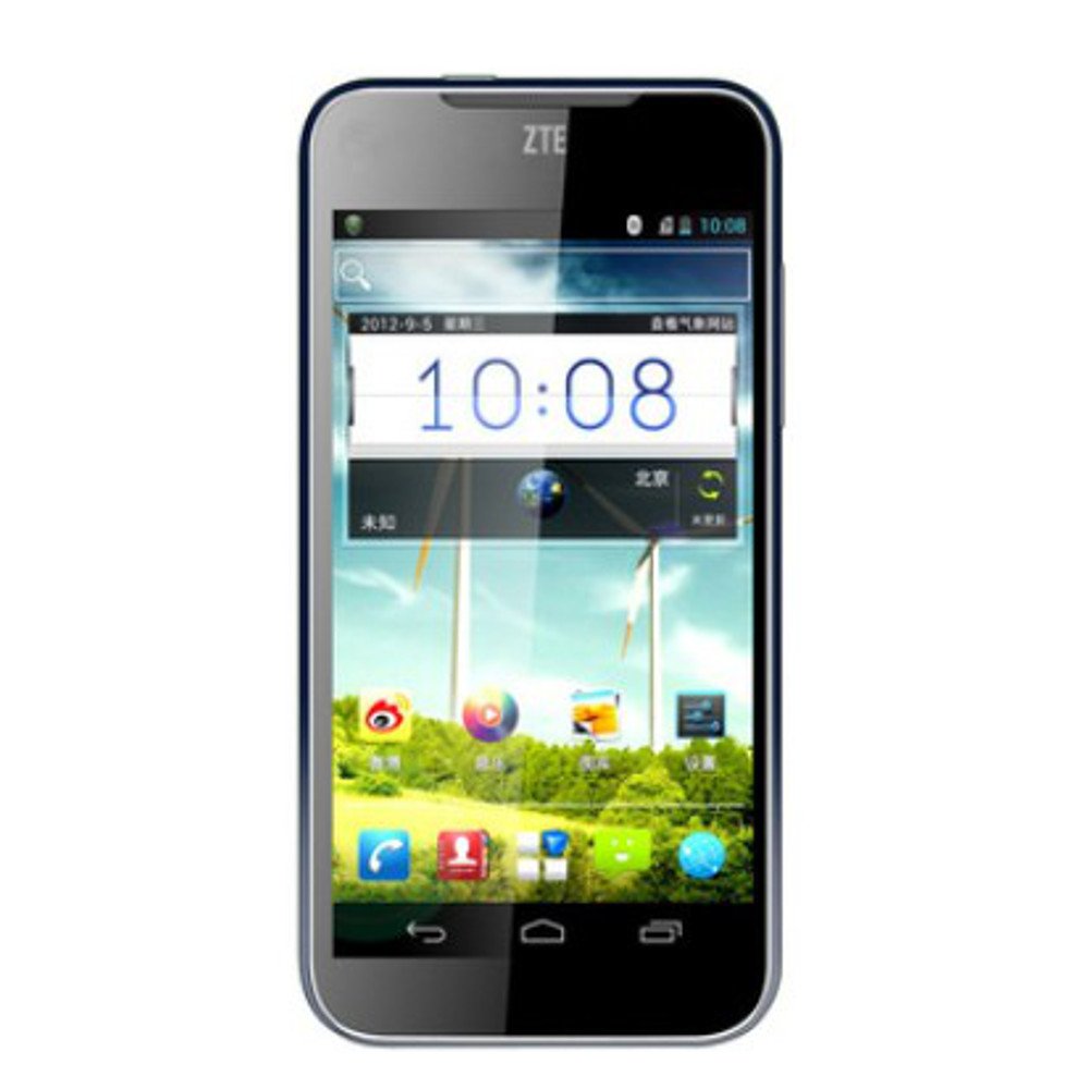 zte 中兴 u985 四核 3g智能手机(蓝黑渐变色)td-scdma/gsm