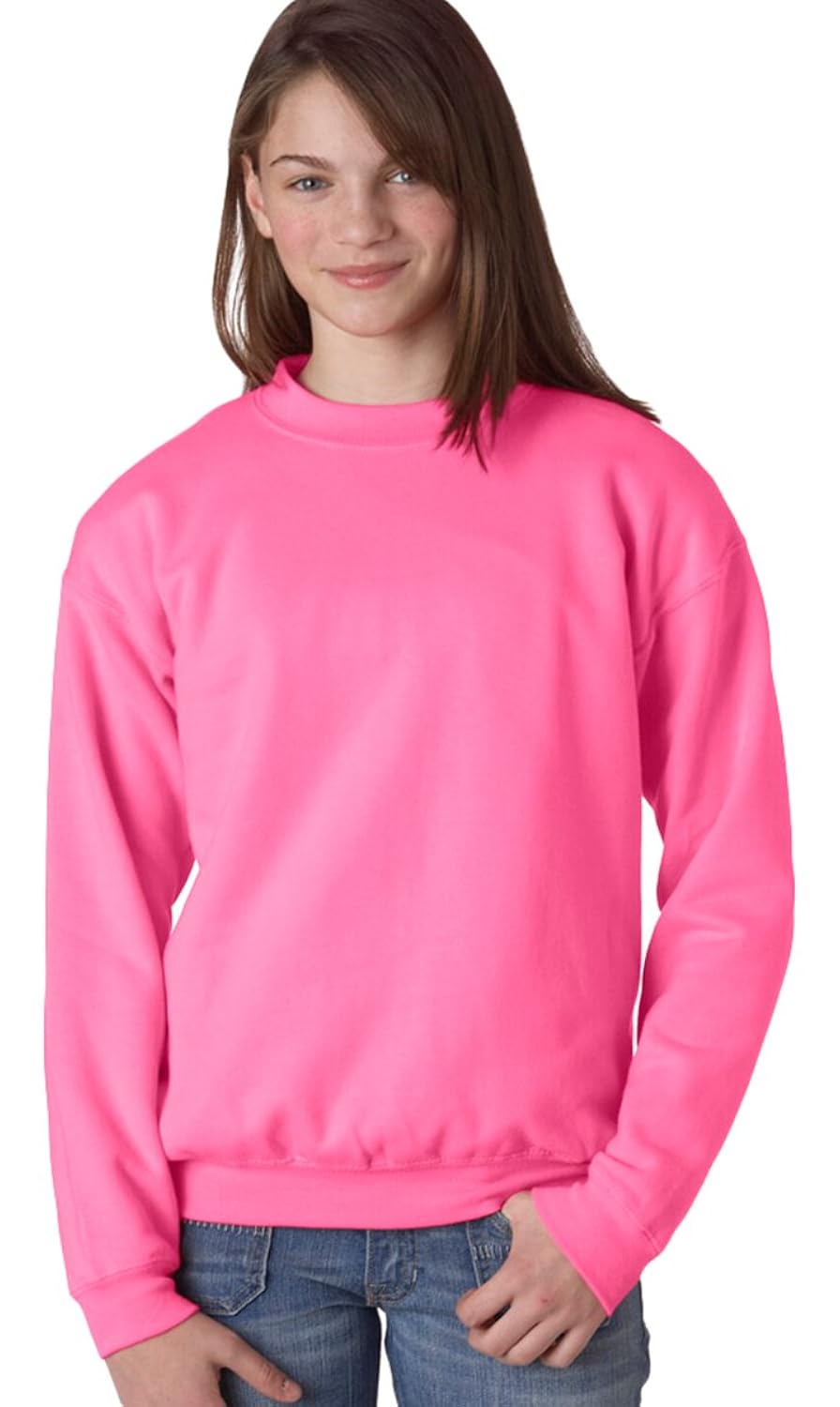 gildan big boys heavy blend crewneck waistband s