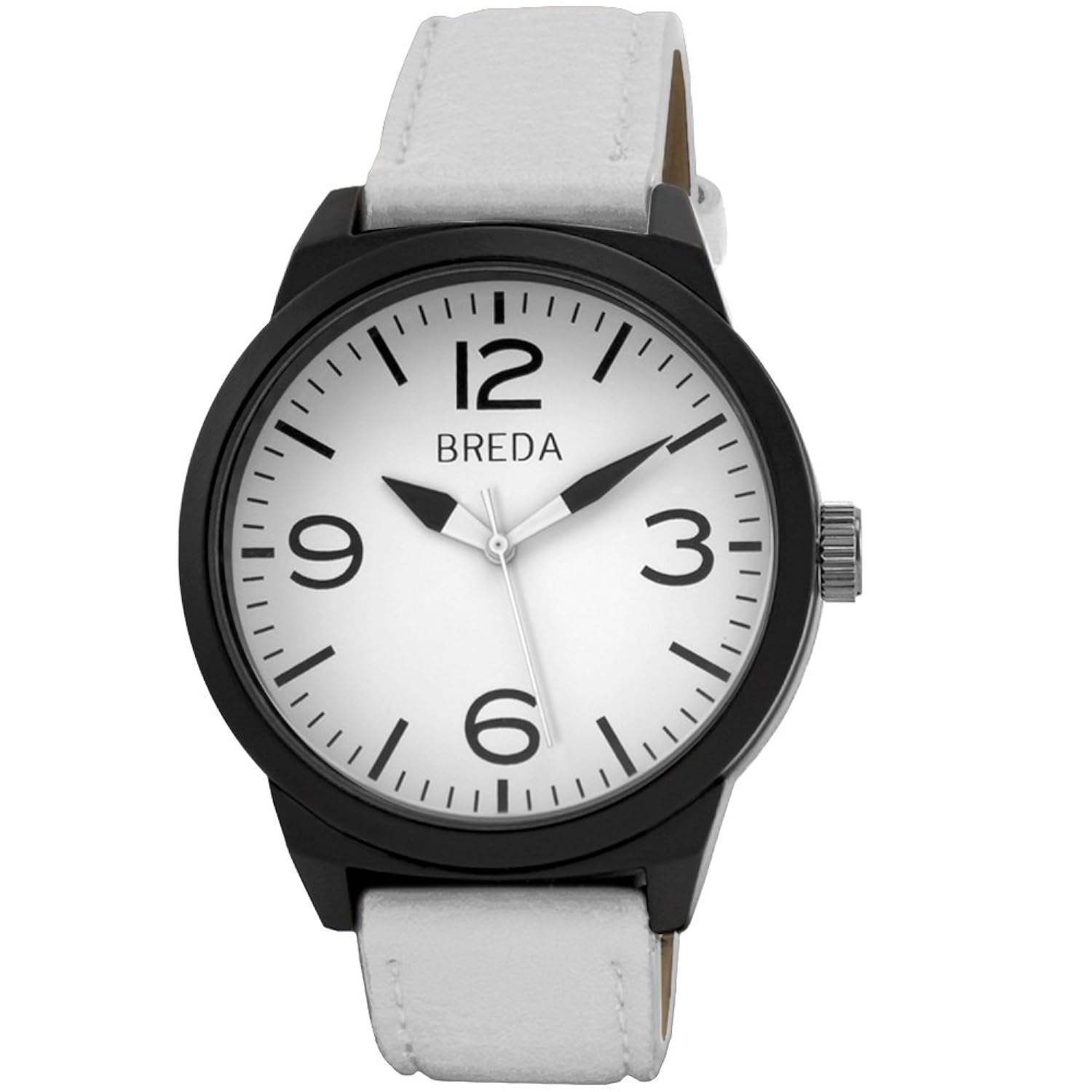 breda 男式16880-white stephen masculine bold 挡板手表