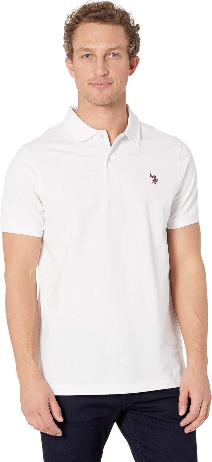 男士多标志 polo 衫