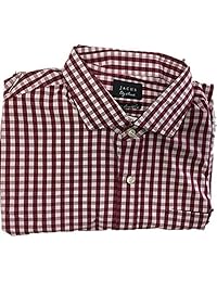 Jachs 男士方格纽扣衬衫