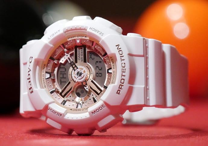 CASIO 卡西欧 BABY-G系列 BA-110-7A1ER 双显 女式运动手表 ￥539