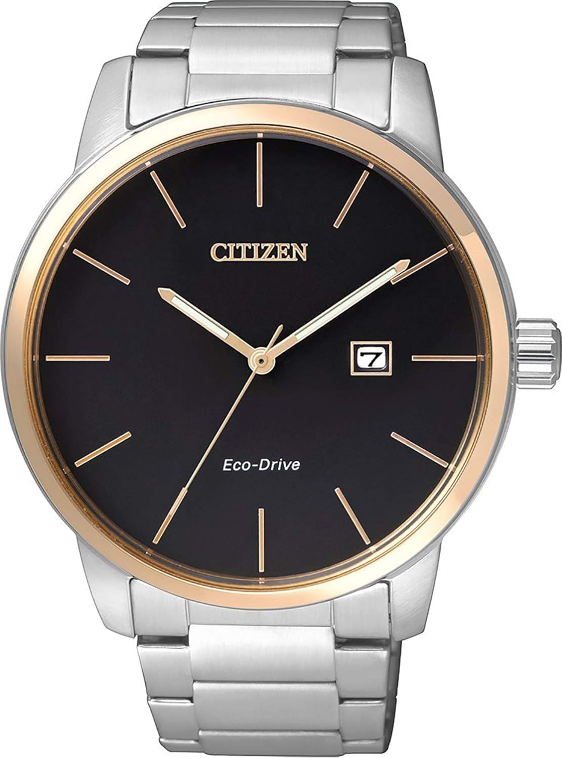 citizen 西铁城 光动能 石英表 男士手表 日本品牌bm6964-55e腕表
