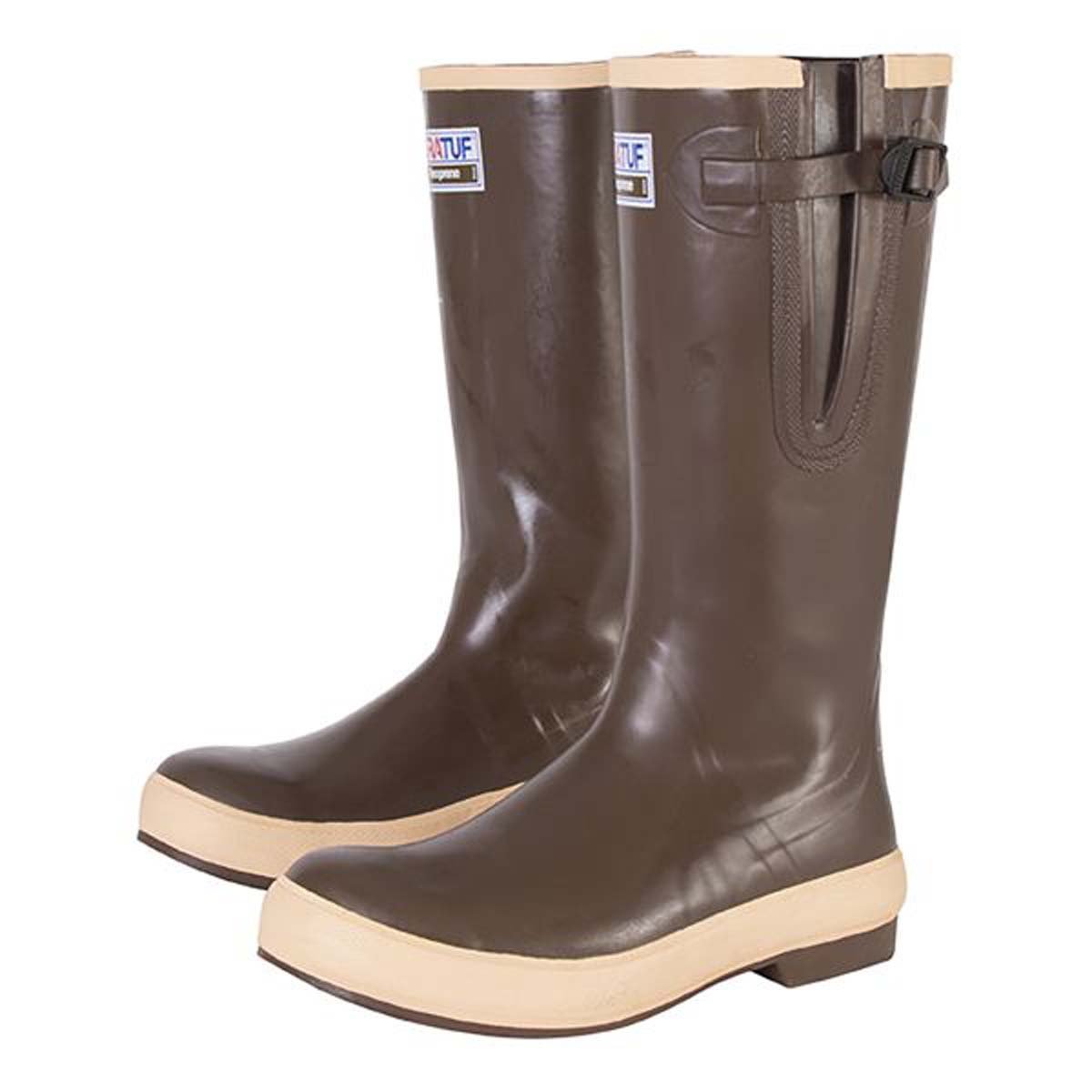 xtratuf 男士 15 英寸传统衬料氯丁橡胶,橡胶靴子