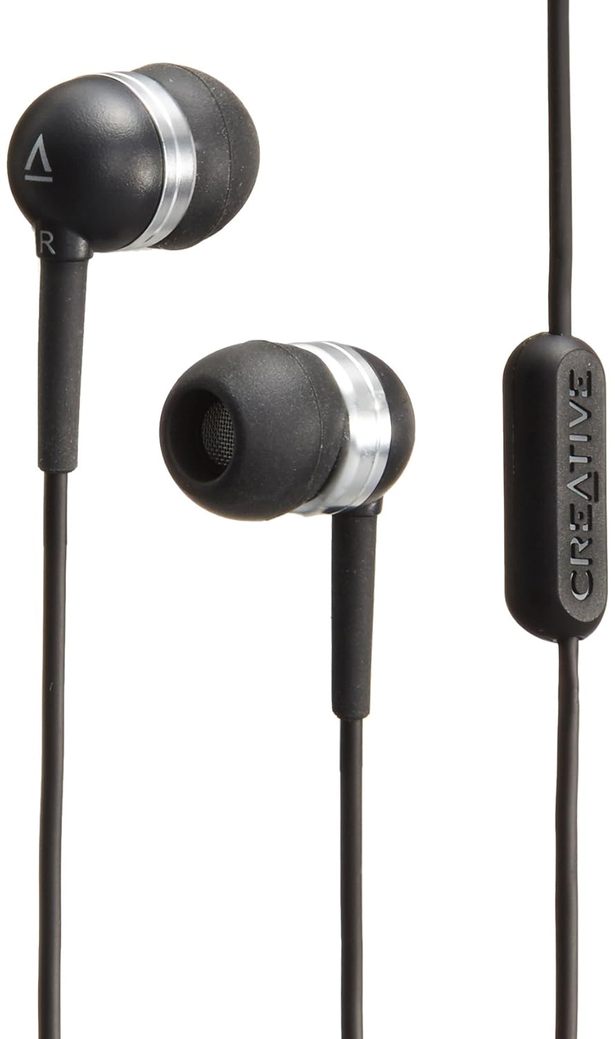 creative media creative ep-630i 耳机 带麦克风 黑色 ep-630i-bk