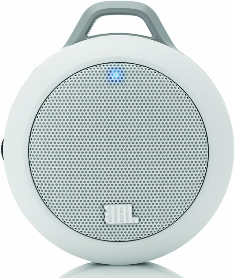 jbl micro ii超级便携式扬声器(白色)