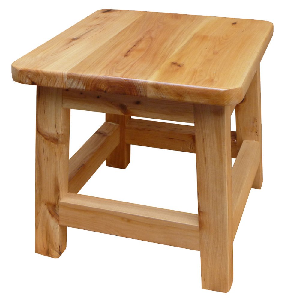 天森 方凳26cm高优质香柏木纯实木小方凳 钓鱼凳 小凳子 儿童凳 小