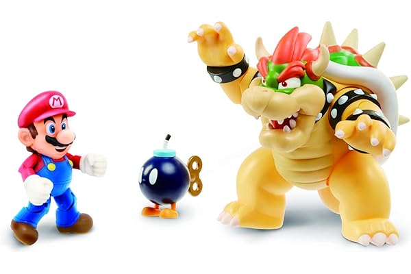 马里奥vs库帕 战斗套装(jakks pacific,inc) - 玩具 - 亚马逊中国