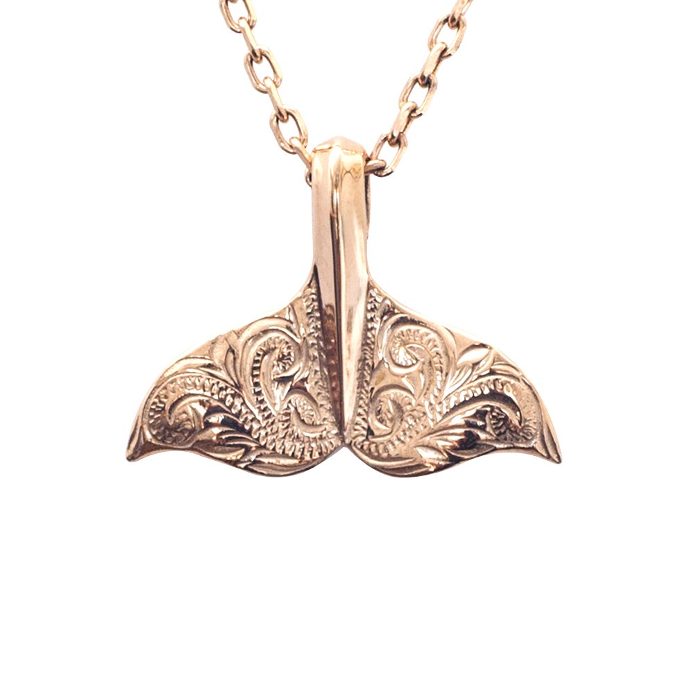 austaras 夏威夷鲸鱼尾吊坠 - 保护您的颈部