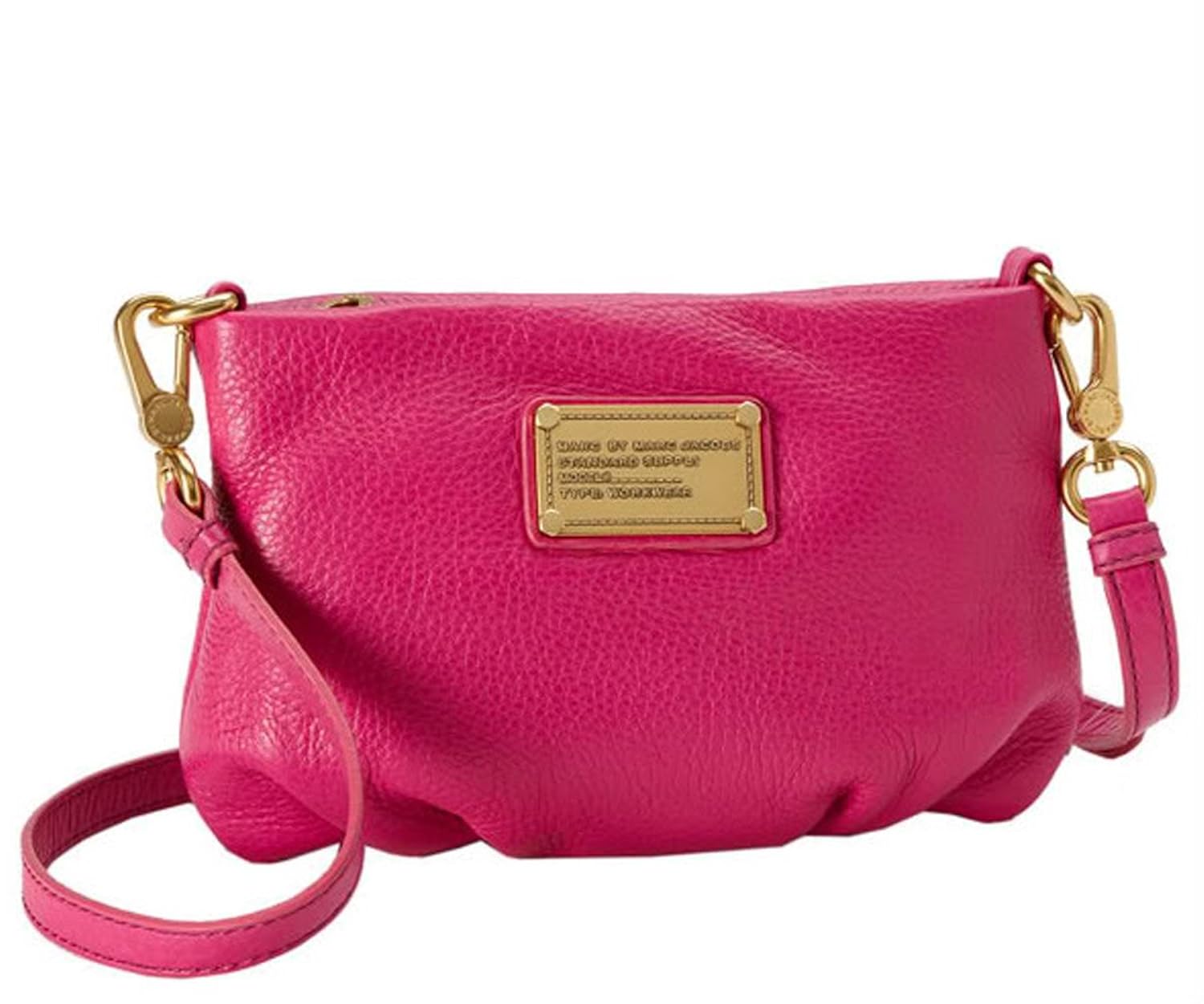 marc by marc jacobs 经典 q percy 斜挎包提包紫红色